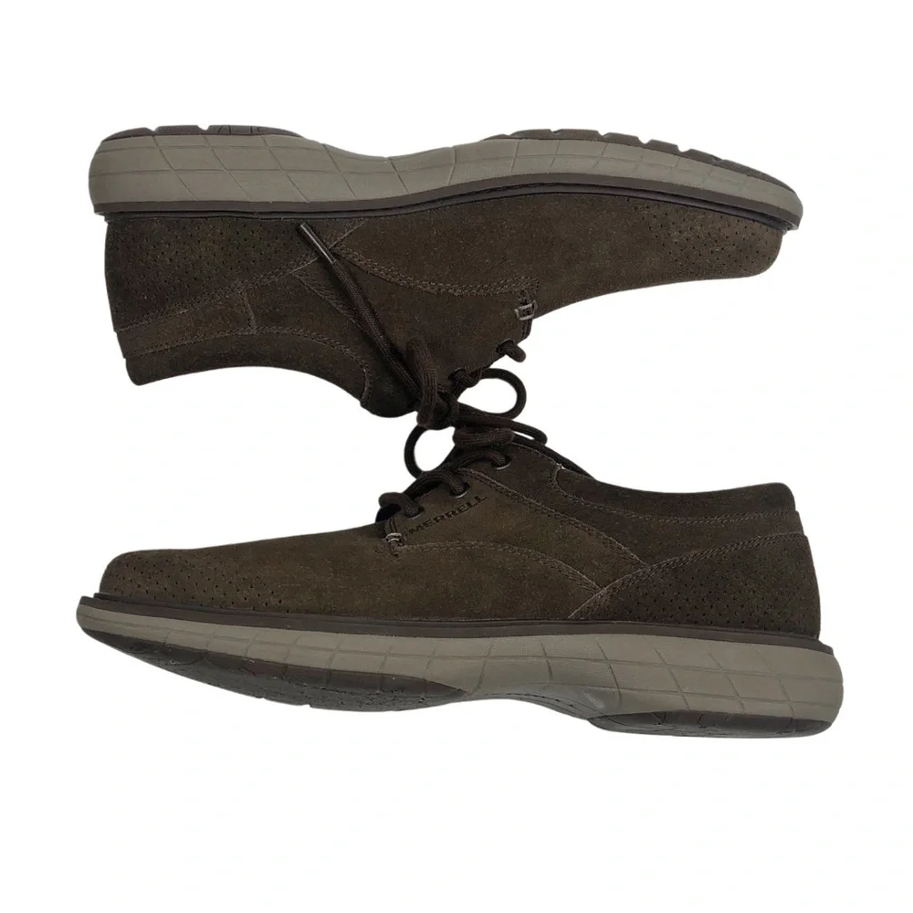 Merrell Brown Suede Men's Oxfords Size 8